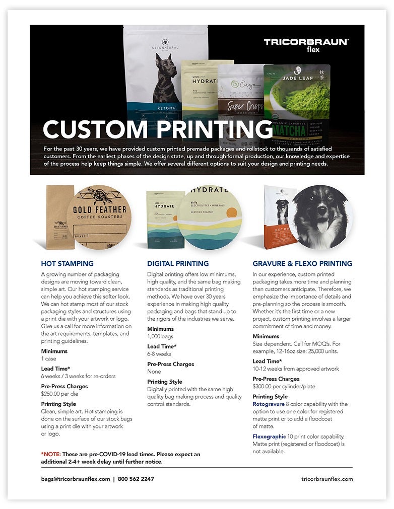 Custom Flexible Printing